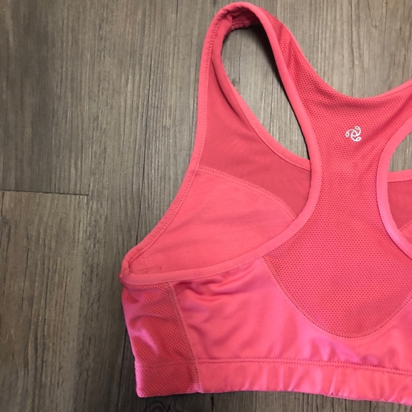 Jockey Pink Racerback Sports Bra Wire Free - Picture 5 of 5